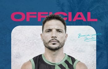 Santiago Alejandro Frean (36 años) es una de las contrataciones que se unieron al plantel de Rubio Ñu