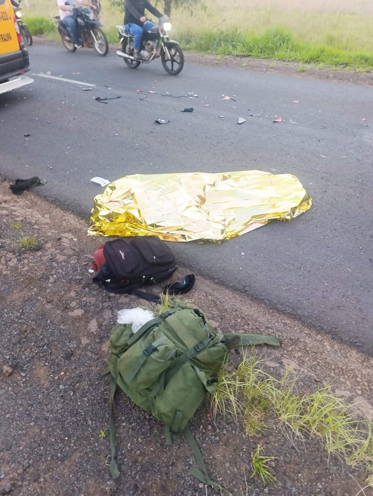 El personal militar fallecido se iba con dirección a Paraguarí.