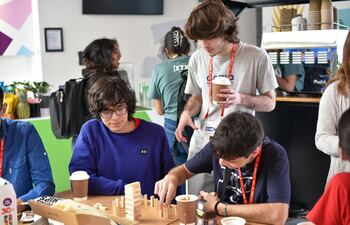Estudiantes paraguayos en la Olimpiada Internacional de Matemática, edición 2024.