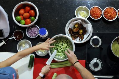 Mix ce colores y sabores. En algunos aspectos de la cocina israelí predominan los vegetales de diversos tipos.