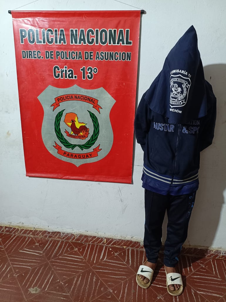 Detienen a presunto asaltante que habría robado a un hombre sordomudo en Ita Enramada