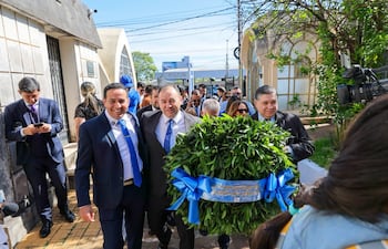 Acto del PLRA el domingo último, conmemoración de los 135 años de la gesta del 18 de octubre de 1891.