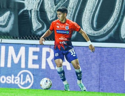 Henry Rolando Riquelme Barrios (19 años), uno de los juveniles alistados por el 2 de Mayo de Pedro Juan Caballero.