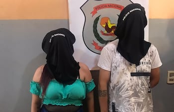 Los brasileños quedaron detenidos en la comisaría 18ª de Santa Rita, por disposición del fiscal de turno.