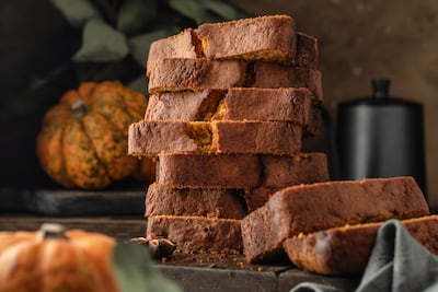 Pan de zapallo.