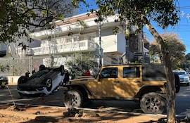 accidente tránsito Asunción avenida Guido Boggiani