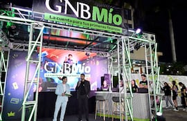 Presentación de GNB Mío en el Intercolegial del Colegio Cristo Rey.