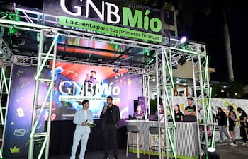 Presentación de GNB Mío en el Intercolegial del Colegio Cristo Rey.