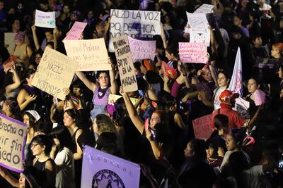 MARTA ESCURRA 08-03-2025 8M Dia Internacional de la Mujer 2025 en Asuncion Paraguay Por los derechos y contra la narcopolitica