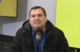 El senador colorado cartista Derlis Maidana en No Tiene Nombre.