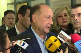 Óscar “Cachito” Salomón, presidente del Congreso.