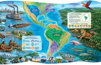 Las grandes cuencas
hidrográficas de América