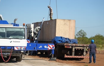 Llegaron componentes para Aña Cuá.