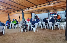 Ante las bajas temperaturas del lunes por la noche, el albergue de la SEN superó el promedio de personas que tenía.