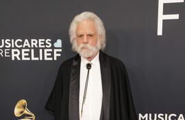 Bob Weir en la 67ª edición de los Premios Grammy, en Los Ángeles (Estados Unidos), el 2 de febrero de 2025.