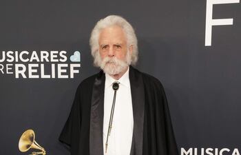 Bob Weir en la 67ª edición de los Premios Grammy, en Los Ángeles (Estados Unidos), el 2 de febrero de 2025.