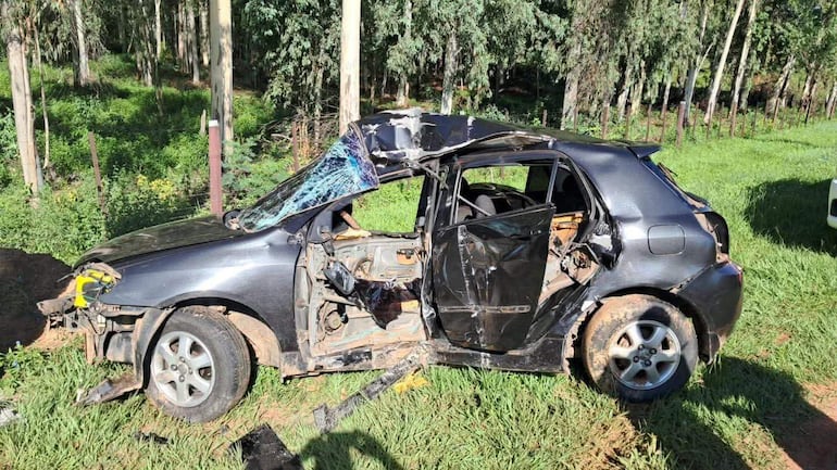 El conductor personal de LINCE perdió el control en una curva cerrada.