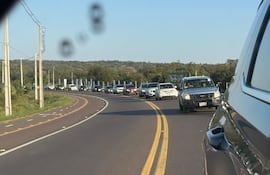 Complicado retorno en zona de la Ecovía.