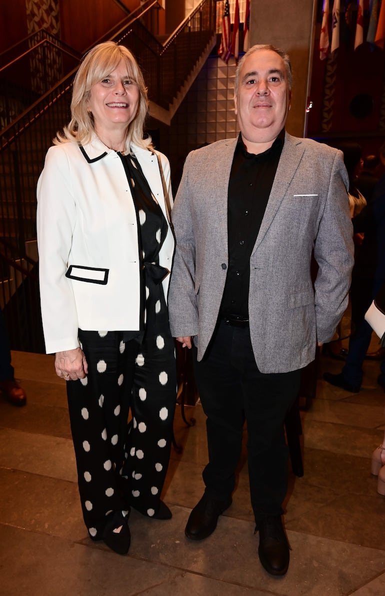 Georgina Baumgarten y Mario Méndez.