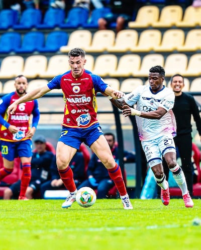 Luego de militar en Deportivo Pasto de Colombia, Nicolás Morínigo retorna al fútbol paraguayo para jugar en Atlético Tembetary.