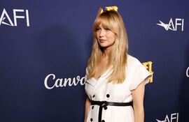 Jennifer Lawrence lució así de bella con su incipiente pancita de embarazada en el estreno del documental "Zurawski v Texas" de AFI en el teatro chino TCL en Hollywood.