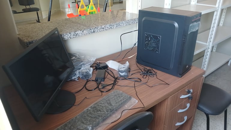 La USF se encuentra totalmente equipada, pero sin operar.