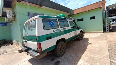 Los pacientes que desean utilizar la ambulancia del Hospital de Curuguaty deben conseguir combustible.