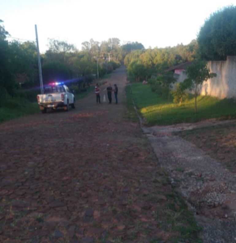 San Pedro del Paraná fue escenario de un sicariato en la mañana de este jueves.