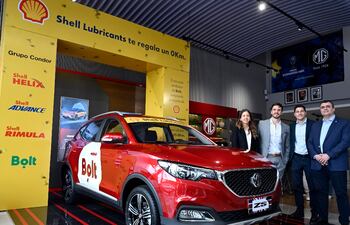 Sofía Acosta, Rodrigo Fresco, Ralf Quellmalz y Armin Hahner.