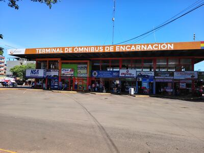 Terminal de Ómnibus de Encarnación.