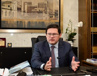 Oscar Orué, director de la Dirección Nacional de Ingresos Tributarios (DNIT).