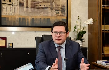 Oscar Orué, director de la Dirección Nacional de Ingresos Tributarios (DNIT).