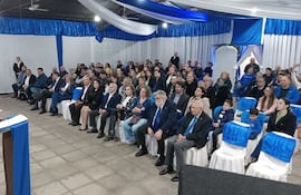 Acto de homenaje en el PLRA.