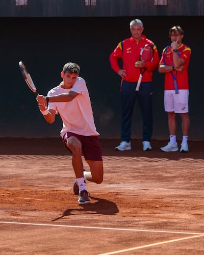 El español Rafael Jódar tiene 19 años y ocupa la decimotercera posición del ránking mundial de tenis.