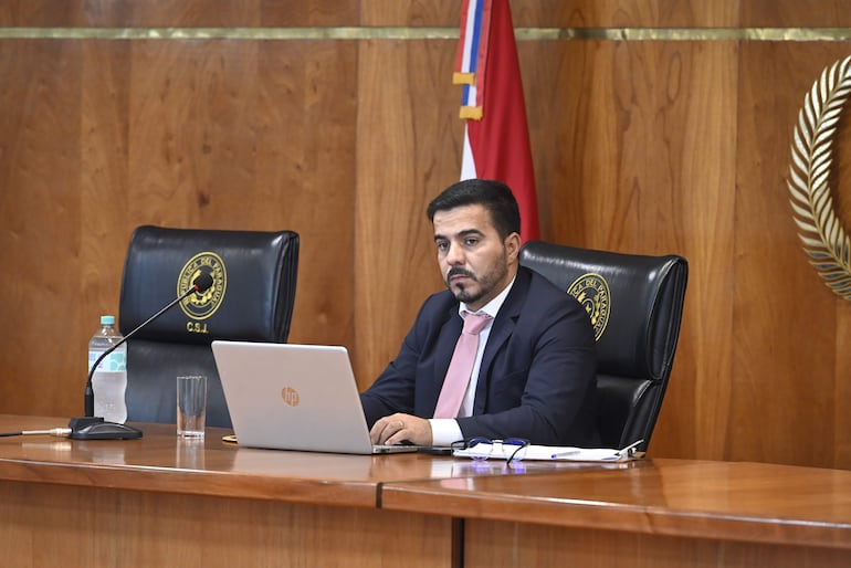 Rodrigo Estigarribia, juez de Garantías Especializado en Delitos Económicos a cargo de la causa.