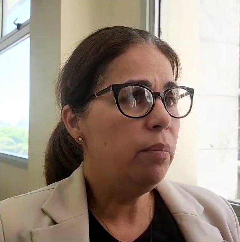 Fiscal María Irene Álvarez, agente que presentó la acusación en la presente causa.