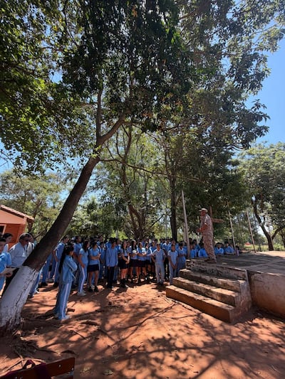 El director de Policía del departamento, el comisario general Enrique Martínez, impulsa desde la dirección policial estas jornadas de concienciación