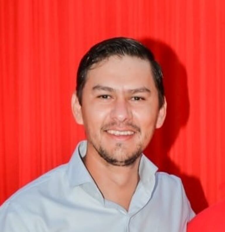 Humberto González, presidente de la seccional colorada 284, de Juan E. Oleary, nuevo director regional del Indert, en Alto Paraná.