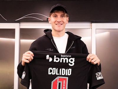 Vasco da Gama anunció el acuerdo y llegada del delantero argentino Facundo Colidio.
