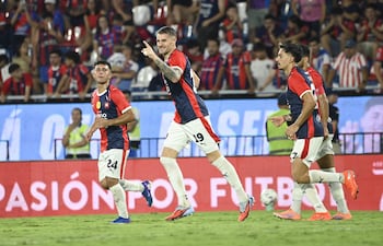 Foto Fernando Romero. Deportes 28-03-2026
Futbol de primera, fecha 13, Cerro Porteño vs San Lorenzo en el Estadio General Pablo Rojas, La Nueva Olla