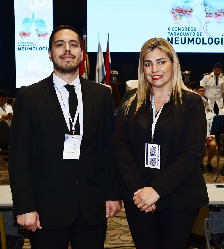 Lucas Renaut y Natalia Sosa.