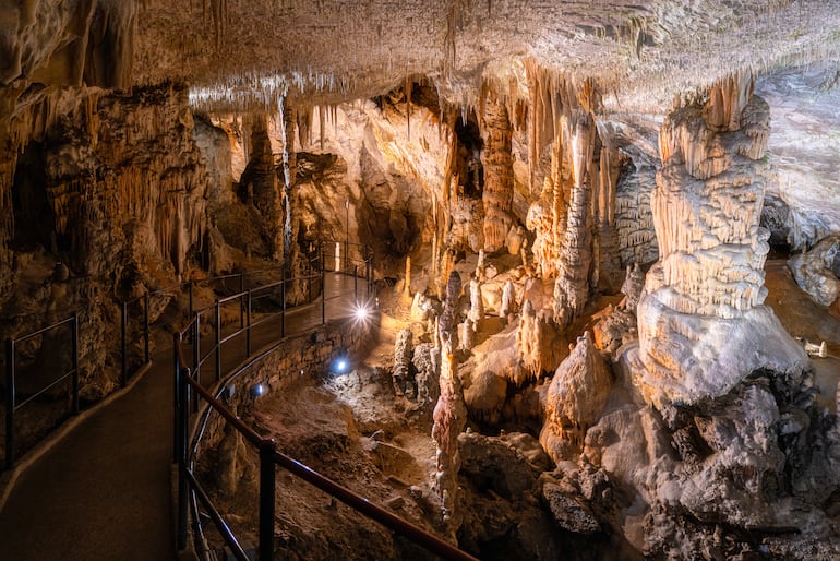 Cueva de Postojna, Eslovenia.