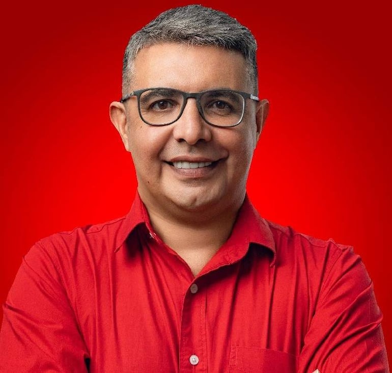 El concejal colorado Luis Andrés Rolón Samaniego.