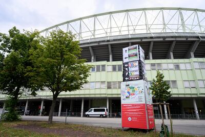 Vista del Ernst Happel Stadium tras la cancelación de los tres conciertos de Taylor Swift en Vienna.