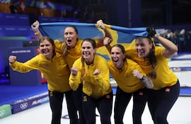 Suecia se ganó la medalla de oro en el curling femenino.