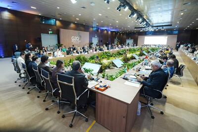 Reunión ministerial del G20, que tuvo lugar en Belém de Pará en setiembre del este año. El Grupo de Transiciones Energéticas inicia sus sesiones mañana en Foz de Yguazú, vecina de Ciudad del Este, Paraguay.