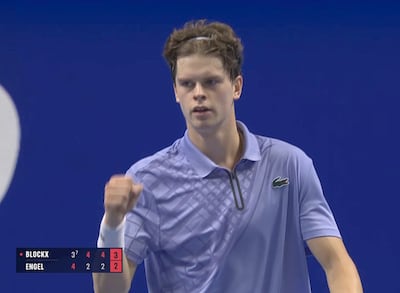 Alexander Blockx clasificó a las semifinales del Next Gen.