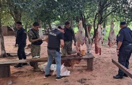 Allanamiento, balacera y detención de presunto criminal herido en Alto Verá