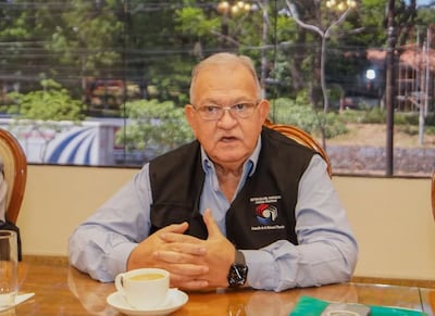 Jorge Bogarín González, ministro.