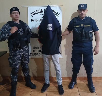 Paolo Graziani Rodrigues Varga, detenido.